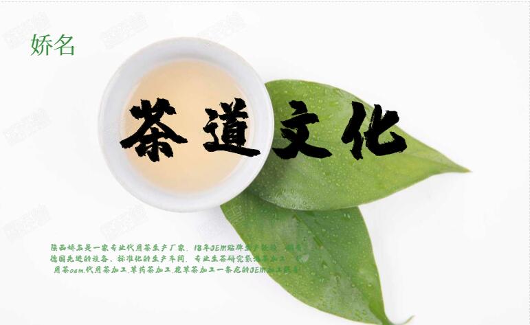 袋泡茶贴牌oem代加工